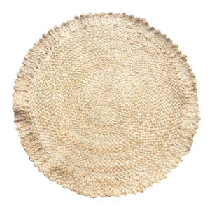 Outdoor <b>Jute</b> <b>Rug</b> Braided for Home Decor <b>Jute</b> <b>Rug</b> Mat <b>Round</b> Large Outdoor <b>Rug</b> <b>Jute</b> Carpets Indian Manufacturer - Product Image 2