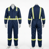 Combinaison de travail pour homme, 280 GSM, coton sergé de qualité supérieure, blanc, vêtements de travail, broderie personnalisée, impression à l'écran, logo par transfert thermique