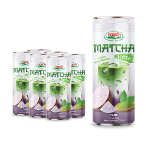 OEM ODM Whole <b>Milk</b> <b>Powder</b> Matcha Latte Oat <b>Milk</b> 320ml <b>Canned</b> Matcha Tea Drinks HALAL Certified Private Label Free Sample - Product Image 2