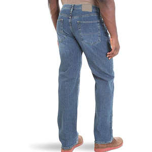 Jeans de Mezclilla Casuales de Corte Recto para Hombre, 100% Algodón, Ecológicos, Ligeros, Lavado Vintage, Elásticos, de Alta Calidad - Product Image 6