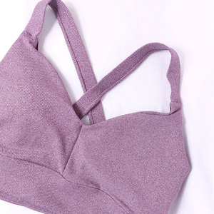 เสื้อชั้นในกีฬาแบบซิปเต็มตัว ไนลอน แบบสั่งทำพิเศษ เสื้อกล้ามออกกำลังกาย เสื้อผ้าออกกำลังกายสำหรับผู้หญิง เสื้อชั้นในกีฬาสำหรับยิม เสื้อโยคะ - Product Image 3