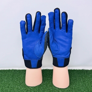 Men's Leather Anti-Slip Black Yellow Baseball Batting Gloves High Dexterity Quick-Dry Wrist Support Reinforced Palm Premium <b>Hook</b> - Product Image 6