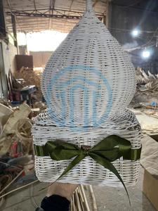 Premium Woven Rattan Storage <b>Box</b> for <b>Ramadan</b> Celebration Stylish Durable Arabic <b>Gift</b> <b>Box</b> for Sweets Dates and Festive Treats - Product Image 2