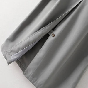 Manteau long d'hiver premium pour femmes, chaud, doux et élégant, vêtements d'extérieur, OEM ODM, vente en gros, fabricant, décontracté, pour femmes - Product Image 4