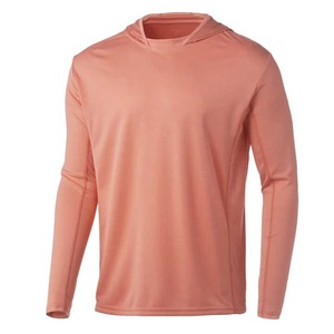 Sudadera con Capucha de Pesca de Manga Larga con Protección Solar Anti UV, Impresión Digital Personalizada al por Mayor, UPF 50, 100% Poliéster - Product Image 1