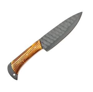 Couteaux de chef faits main sur mesure, 5 pièces, revêtement poudré, manche personnalisé, bord dentelé tranchant, multi-usages, écologiques - Product Image 3