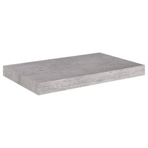 19.7 grigio cemento "x 9.1" x 1.5 "MDF flottante da parete e espositore - Product Image 2