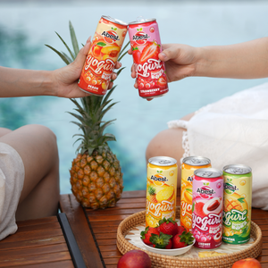 Bebida Abest Popping Boba de Moda 320ml Sabores Frutales de Frutas Tropicales Bajas en Carbohidratos Sin Azúcar Muestra Gratis OEM ODM Refrescos - Product Image 2