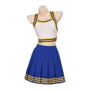 Nuevo Diseño, Logotipo Personalizado Impreso, Material Elástico, Transpirable, Suave, Ligero, Flexible, Uniforme de Animadoras Moderno para Equipos - Product Image 2