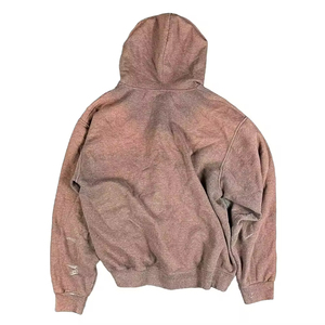 Sudadera con Capucha de Algodón 100% de Alto Gramaje para Hombre, Estilo Oversize de Lujo con Lavado Ácido, Precio Mayorista - Product Image 2