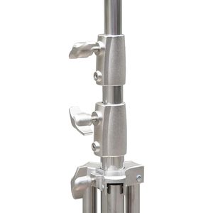 Trépied réglable en acier inoxydable de 43'' à 108'' pour studio photo et vidéo, pour boîte à lumière, monolight, réflecteur, 22 lb - Product Image 6