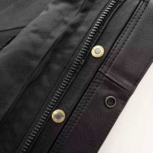 Chaleco de Motocicleta de Cuero de Primera Calidad, Diseño Personalizado, Talla Grande, Resistente al Viento, Hecho en Pakistán 2026 - Product Image 6