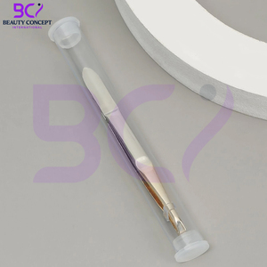 แหนบคิ้วสีเงินสีทอง สแตนเลสสตีล ปลายเฉียงความแม่นยำสูง น้ำหนักเบา ใช้ซ้ำได้ ทนทาน กำจัดขนบนใบหน้า - Product Image 5