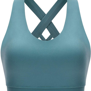 Vêtements de sport légers et sans couture pour femmes, séchage rapide, grandes tailles, avec logo personnalisé - Nouveau soutien-gorge de sport en gros - Product Image 1
