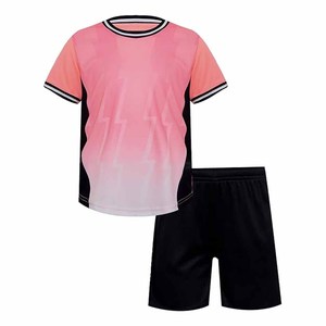 Conjunto de camiseta de fútbol para niños, uniforme de entrenamiento de fútbol, camiseta deportiva escolar con pantalones cortos - Product Image 1