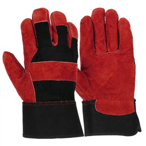 New Arrival Custom Design Made Lightweight Rigger <b>Gloves</b> In Low MOQ Solid Color Leather Working Wear Safety <b>Gloves</b> - Product Image 4