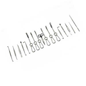 Juego de Instrumentos Auriculares Manuales de Acero Inoxidable de Alta Calidad con Certificación CE, Clase I ENT, para Reconstrucción de Oído en Cirugía Plástica - Product Image 2