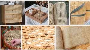 Tira de Mimbre Natural Tejido, Piel Exterior de Ratán Blanqueado para Muebles, 2mm 2.5mm, Material de Ratán para Sillas, Mimbre para Jardín y Manualidades - Product Image 5