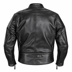 เสื้อแจ็คเก็ตหนัง FURAT LEATHERS ระบบระบายอากาศแบบ Air Curtain Ram Air Vent พร้อมแผ่นป้องกัน ระบายอากาศได้ดี สำหรับผู้ชาย สไตล์ลำลอง คอตั้ง ซิปปิด  สำหรับฤดูใบไม้ร่วง - Product Image 2