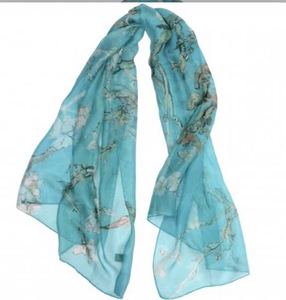 Summer Silk <b>Chiffon</b> <b>Scarf</b> Hijab Custom Design Luxury Handmade Bandana Women Muslim Skin Friendly Casual Long stylish <b>Scarves</b> - Product Image 4