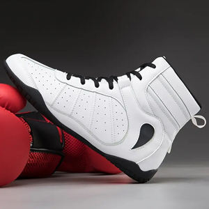 Zapatos de Boxeo para Hombre de Primera Calidad a Precio Razonable, Cuero Genuino, Venta al por Mayor, Último Modelo, Ligeros - Product Image 5