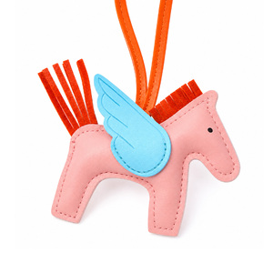 PU Leather <b>Bag</b> <b>Charm</b> OEM Custom Fashion Animal Leather Handbag <b>Charm</b> - Product Image 1