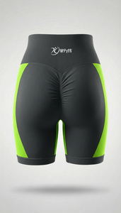 Shorts de sport taille haute pour femme, respirants, effet push-up, compression, pour yoga et entraînement, sans coutures, style streetwear tendance - Product Image 5