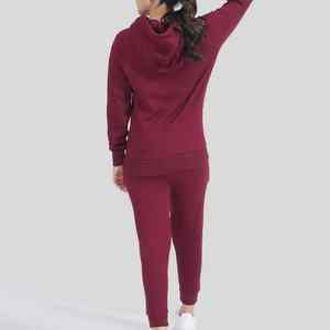 Survêtement pour femmes avec logo personnalisé, taille plus, coupe ajustée, 100% coton, respirant, confortable, prix raisonnable, nouvelle arrivée - Product Image 6