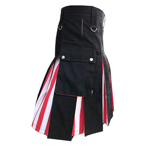 Fabricante Mayorista de Kilts para Mujer, Diseño Moderno con Bandera Estadounidense, Tallas Grandes, Alta Demanda - Product Image 3