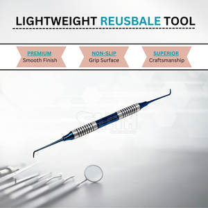 Curettes dentaires Gracey de qualité supérieure, fabrication professionnelle, fourniture directe d'usine - Product Image 3