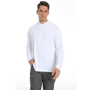 Camiseta Deportiva para Hombre, 85% Nailon, 15% Elastano, UPF 50+, Ropa Deportiva para Correr al Aire Libre, Protección Solar, Camiseta de Pesca - Product Image 3