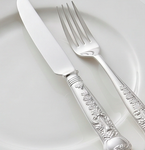 Ensemble de couverts en acier inoxydable, cuillère, couteau, fourchette, plaqué argent, design moderne, couverts durables pour cadeaux et usage domestique - Product Image 5