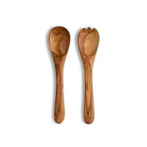 Juego de Servidores de Ensalada de Madera Ecológicos Hechos a Mano, Multifuncionales, Estilo Americano, Aptos para Lavavajillas, Microondas y Horno - Product Image 1