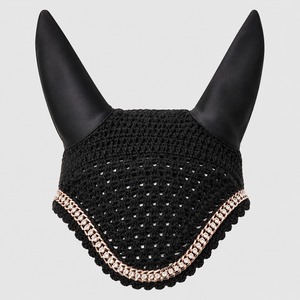 Top Quality Horse Ear <b>Bonnet</b>, Crochet Fly Veil Ear Net Crochet <b>Bonnet</b> with Neoprene Ear Covers, Colorful Horse Ear <b>Bonnet</b> - Product Image 1