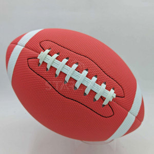 ลูกรักบี้ฝึกซ้อมคุณภาพพรีเมียม ผลิตในปากีสถาน หนัง PU บริการ OEM ปริมาณสั่งซื้อขั้นต่ำน้อย สำหรับใช้งานกลางแจ้ง - Product Image 5