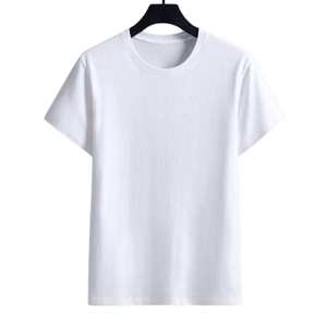 T-shirt de luxe pour homme en coton tricoté 100% écologique, séchage rapide, doux, respirant, qualité supérieure, vierge, 180g, prêt-à-porter - Product Image 3