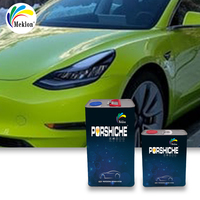 Laque d'apprêt pour automobile 1K 2K Silver Pearl Basecoat Liquide de peinture pour voiture pour pulvérisation Laque d'apprêt pour automobile 1K 2K