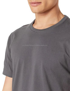 Camiseta Unisex de Algodón Grueso de 305 g/m² con Logotipo Estampado, Hombros Caídos, Talla Grande, Venta al Por Mayor - Product Image 2