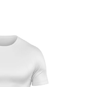 เสื้อคอมเพรสชั่นผู้ชาย แขนสั้น แห้งเร็ว เป็นมิตรกับสิ่งแวดล้อม ระบายอากาศได้ดี เหมาะสำหรับออกกำลังกาย ฟิตเนส ผ้าถักเนื้อแน่น 100% - Product Image 4