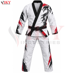 Uniforme de BJJ Personalizado Sublimado OEM ODM de Fábrica Directa, Equipo de Artes Marciales de Alta Calidad, Material Suave y Transpirable de Algodón para Adultos - Product Image 2
