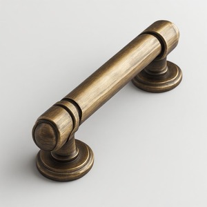 Ensemble de poignées de porte architecturales en laiton de haute qualité pour salle de bain et cuisine, design moderne, prise en main sécurisée, durable, installation facile - Product Image 6