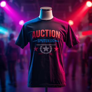 T-shirt promotionnel pour événement d'enchères, impression personnalisée, coton, pour campagne et marketing, avec personnalisation OEM ODM - Product Image 6