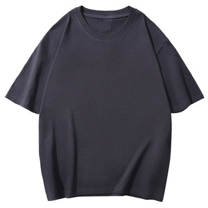 เสื้อยืดผู้ชายแบบสั่งทำพิเศษ ผ้าถักคุณภาพสูง พิมพ์ลายและปักลายแฟชั่น  ผ้าคอตตอน 100% หนัก 260gsm ทรงโอเวอร์ไซส์  สินค้ามาใหม่ - Product Image 3