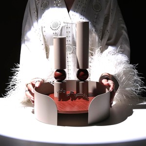 Ensemble porte-encens en métal et bois, design sculptural unique, apporte une esthétique artistique, parfait pour la décoration intérieure et une ambiance relaxante - Product Image 6