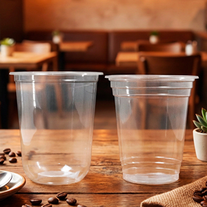 QUANG QUAN Disposable PP Single Wall <b>Cups</b> 16/20/24oz 95mm Diameter for Cold Beverages Boba Coffee & Tea - Product Image 5