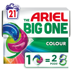 Cápsulas de detergente líquido Ariel Eco-Friendly para ropa de color, 760.2g, 21 lavados, producto de lavandería eficiente con aroma floral de jazmín - Product Image 3