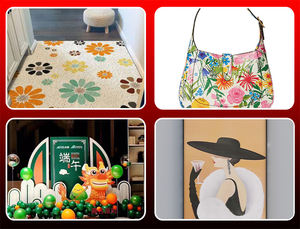 快速工厂安装1.8米紫外混合打印机壁画装饰画泡沫板打印机紫外发光二极管商务紫外打印机 - Product Image 5