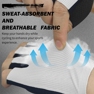 ถุงมือขี่จักรยานกันลื่นคุณภาพสูงแบบยุทธวิธี ปี 2026 ครึ่งนิ้ว สำหรับฤดูร้อน พร้อมตาข่ายโพลีเอสเตอร์ สำหรับกีฬากลางแจ้ง - Product Image 6