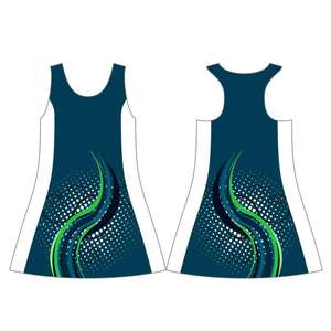 Wholesale Best Selling Netball Uniforms <b>Custom</b> Fully Sublimated Breathable Plain Netball Wear Suit Plus Size Options - Product Image 4