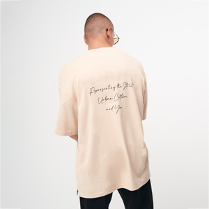 Camiseta Oversize para Hombre Hecha a Medida, Precio al por Mayor, Último Estilo, Ropa Casual, Camisetas Oversize para Hombre - Product Image 5